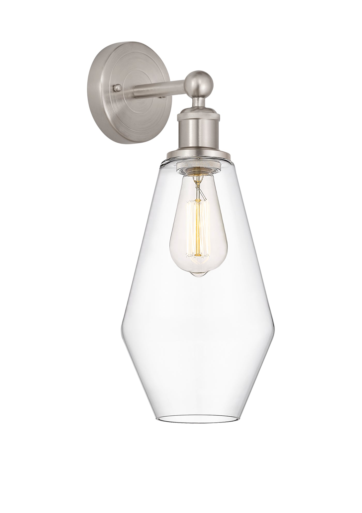Edison Sconce Cast Brass 11.75 Inch