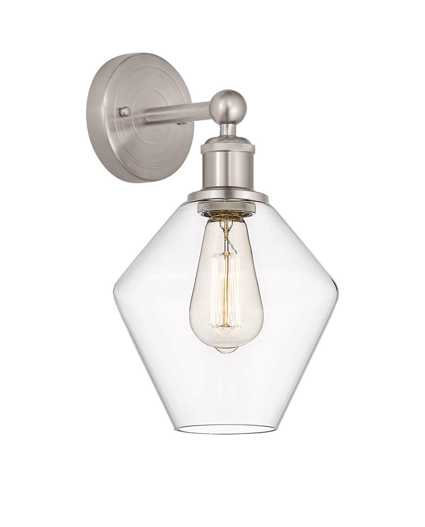 Edison Sconce Cast Brass Finish