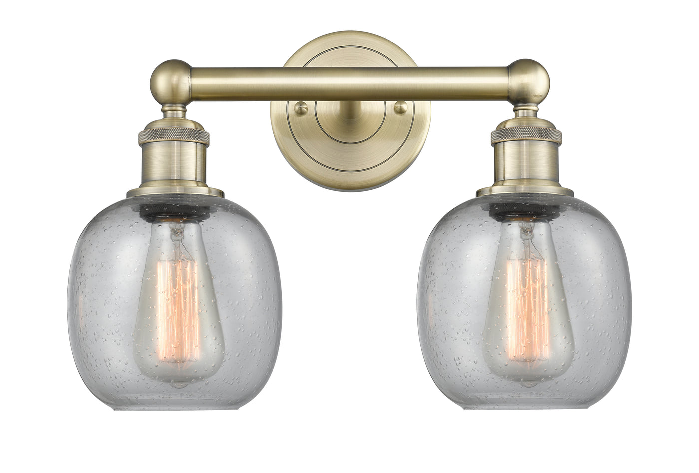 Edison Sconce Cast Brass Finish