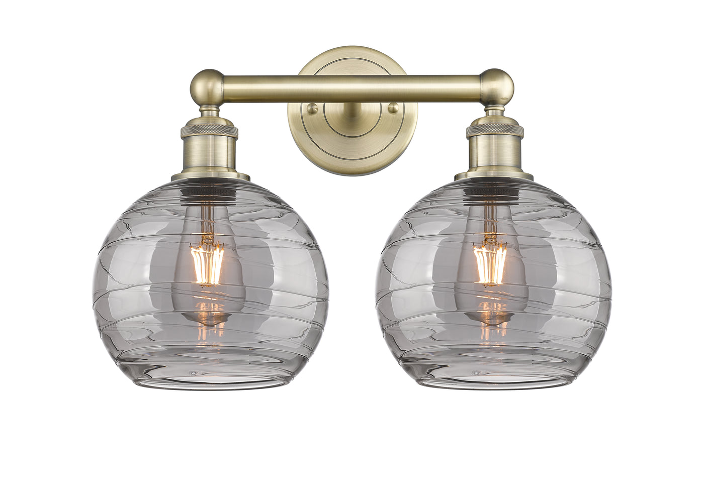 Edison Bath Vanity Light Brass Steel