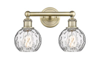 Edison Bath Vanity Light Cast Brass Glass