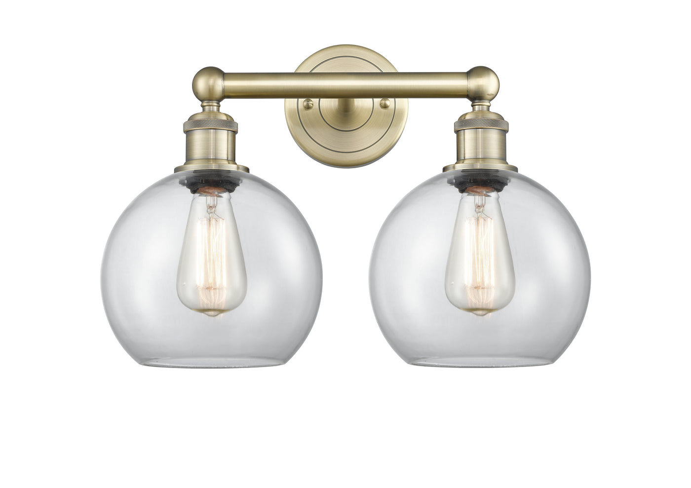 Edison Bath Vanity Light Cast Brass Steel