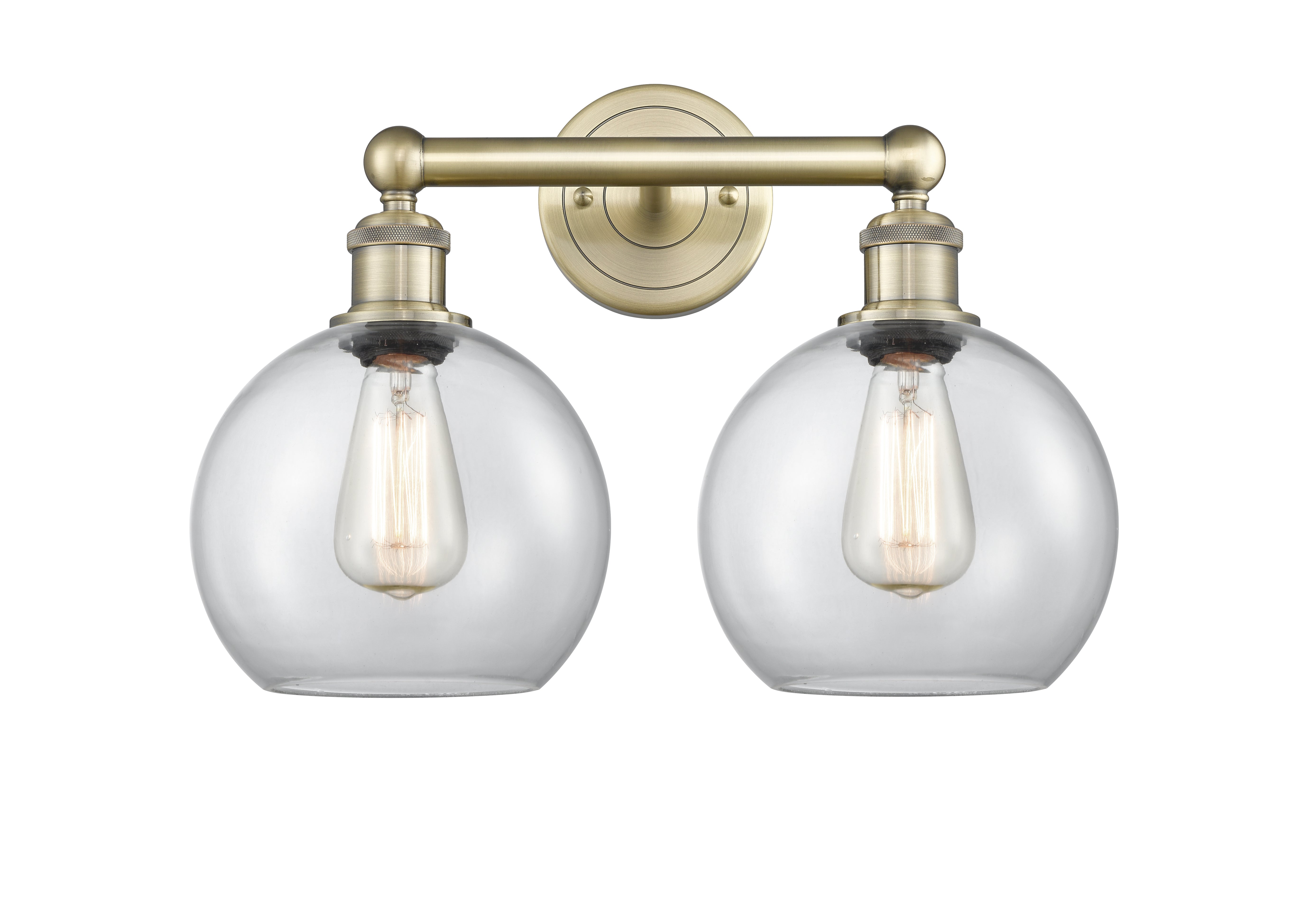 Edison Bath Vanity Light Cast Brass Steel