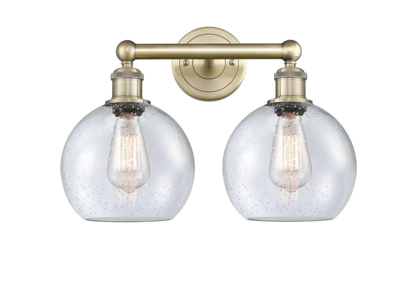 Edison Bath Vanity Light Cast Brass Steel