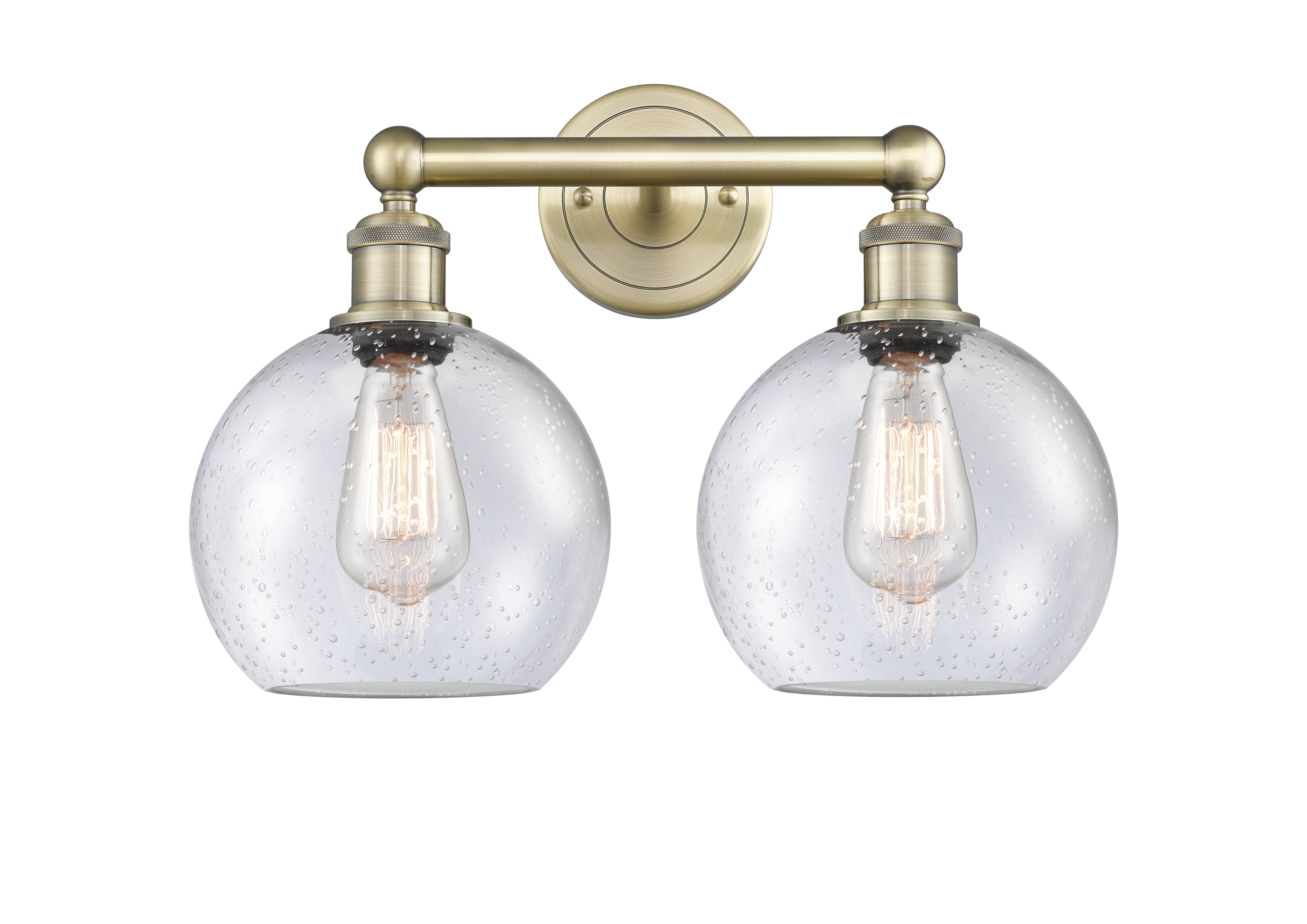 Edison Bath Vanity Light Cast Brass Steel
