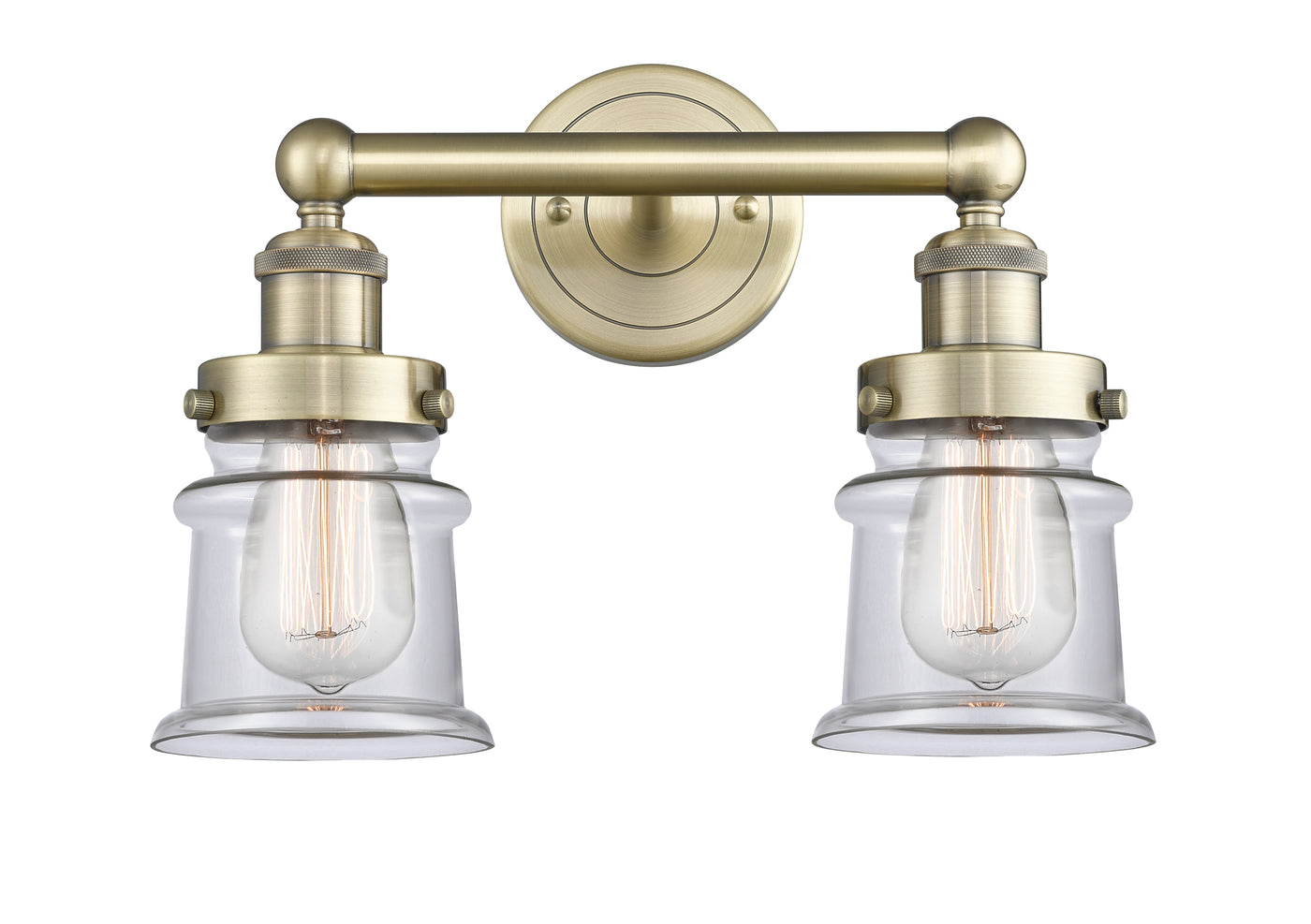 Edison Bath Vanity Light Cast Brass Finish