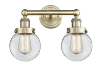 Edison Bath Vanity Light Cast Brass Finish