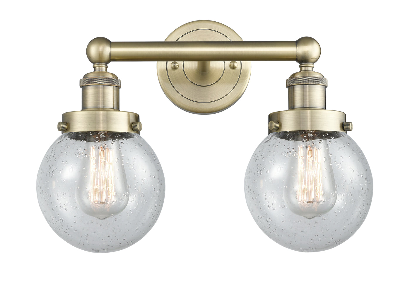 Edison Bath Vanity Light Cast Brass Finish