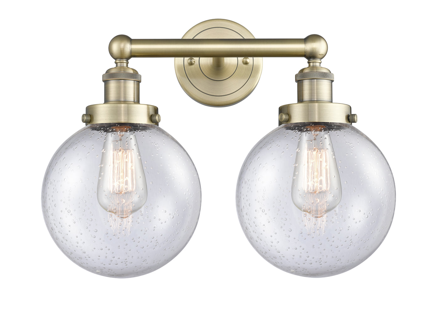 Edison Bath Vanity Light Cast Brass Finish