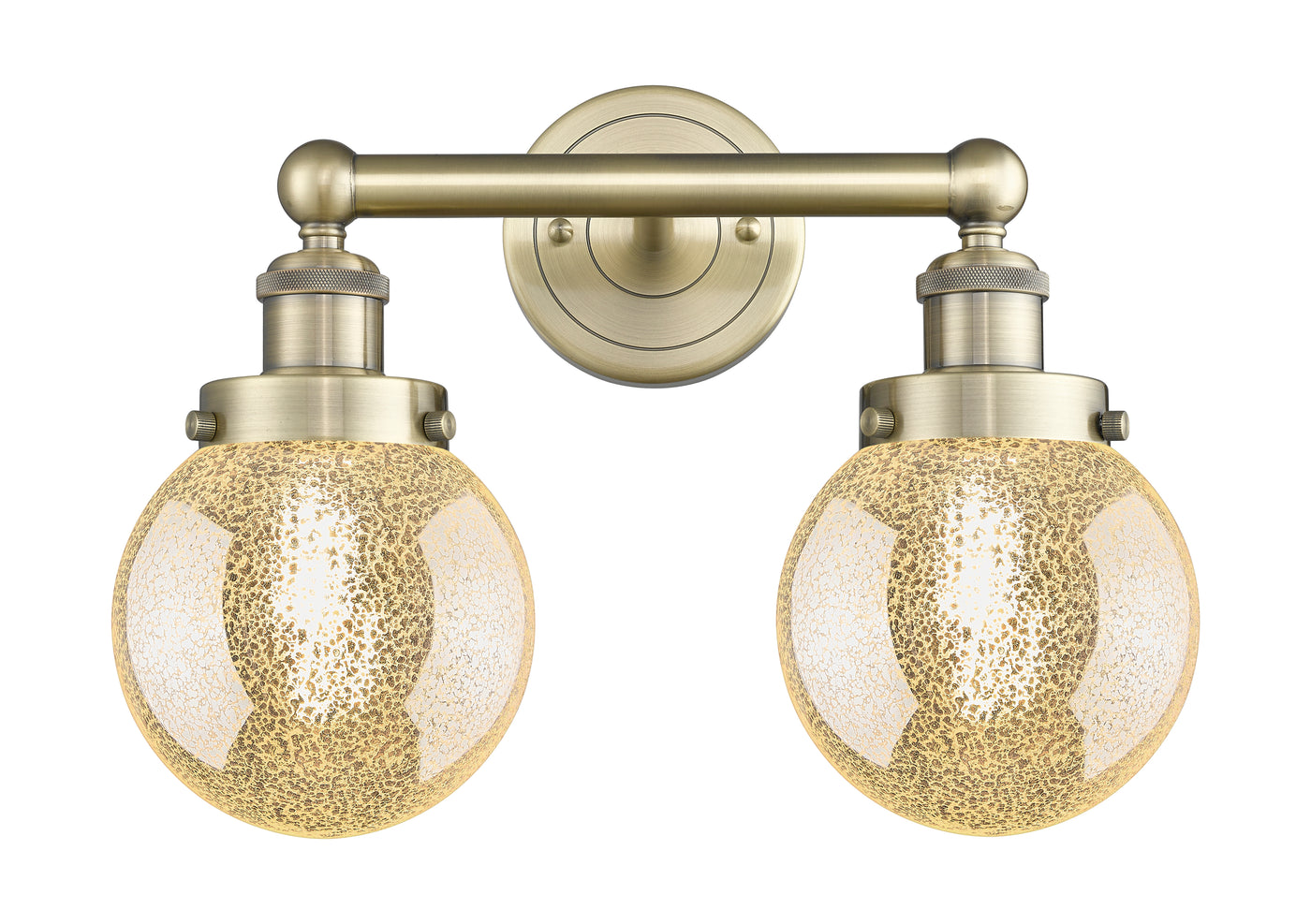 Edison Bath Vanity Light Cast Brass Finish