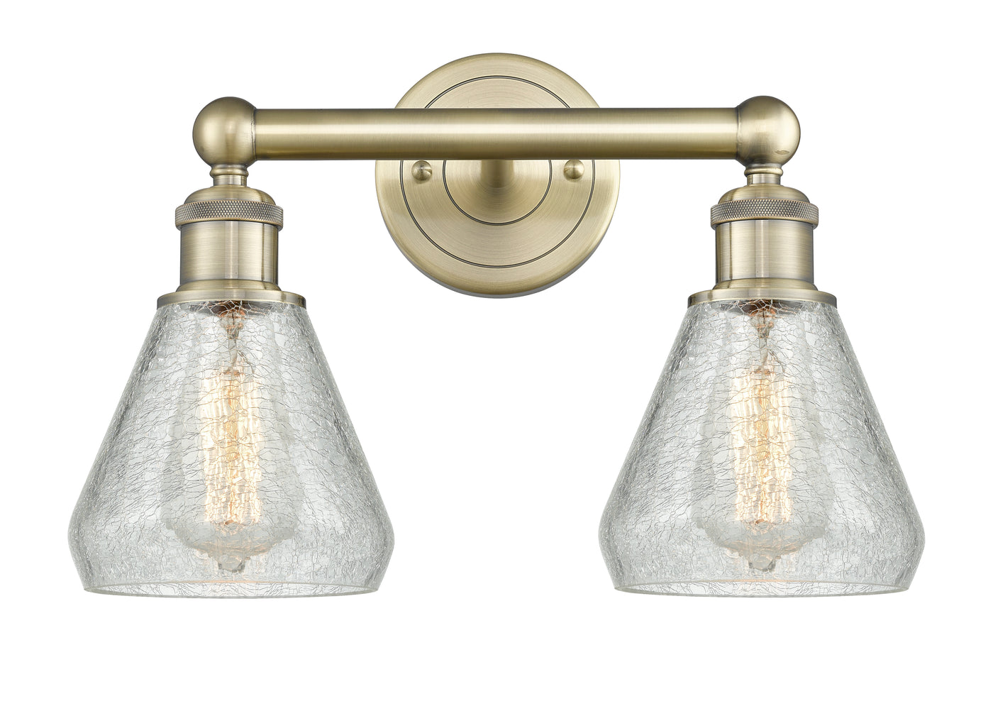 Edison Bath Vanity Light Cast Brass