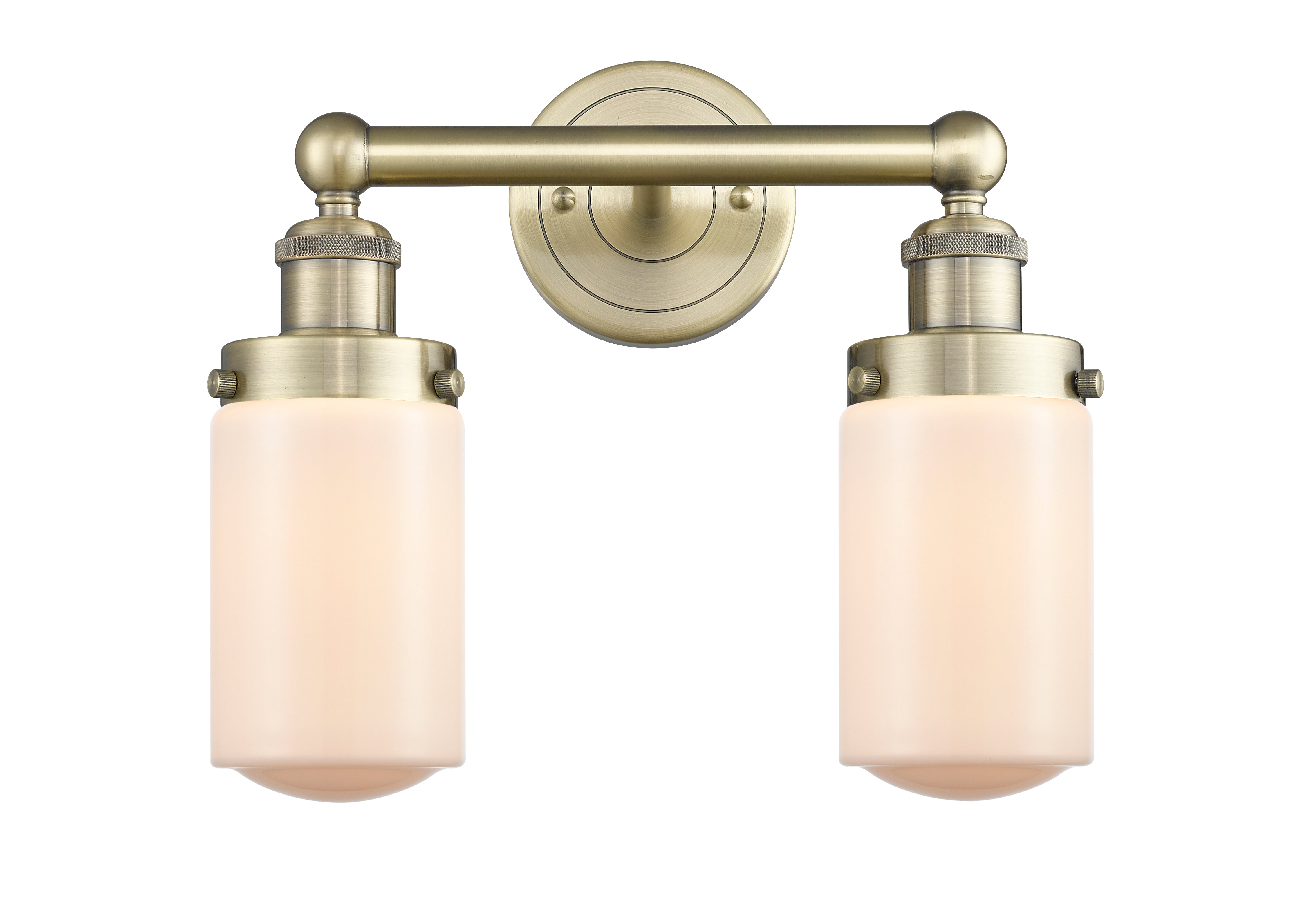 Edison Bath Vanity Light Cast Brass Finish