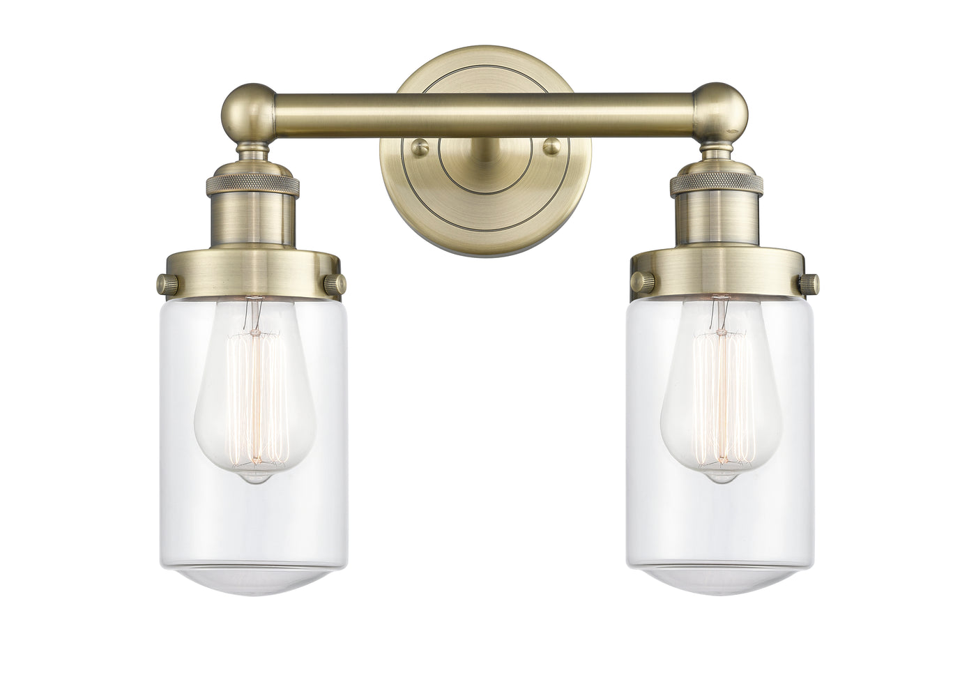Edison Bath Vanity Light Cast Brass Finish