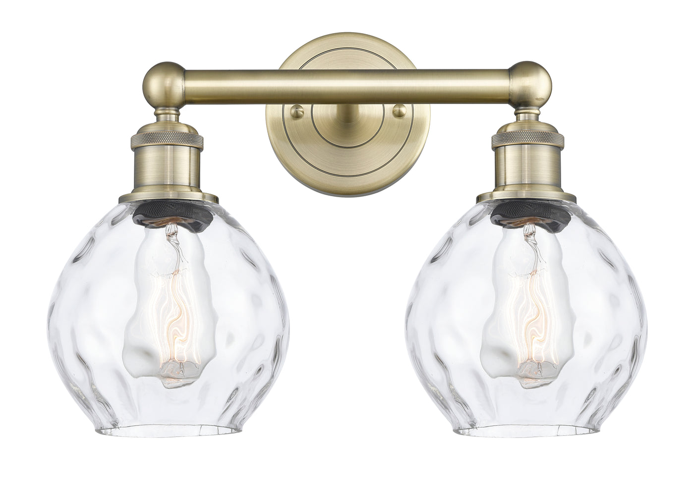 Edison Bath Vanity Light Cast Brass Finish