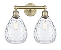 Edison Bath Vanity Light Cast Brass Glass