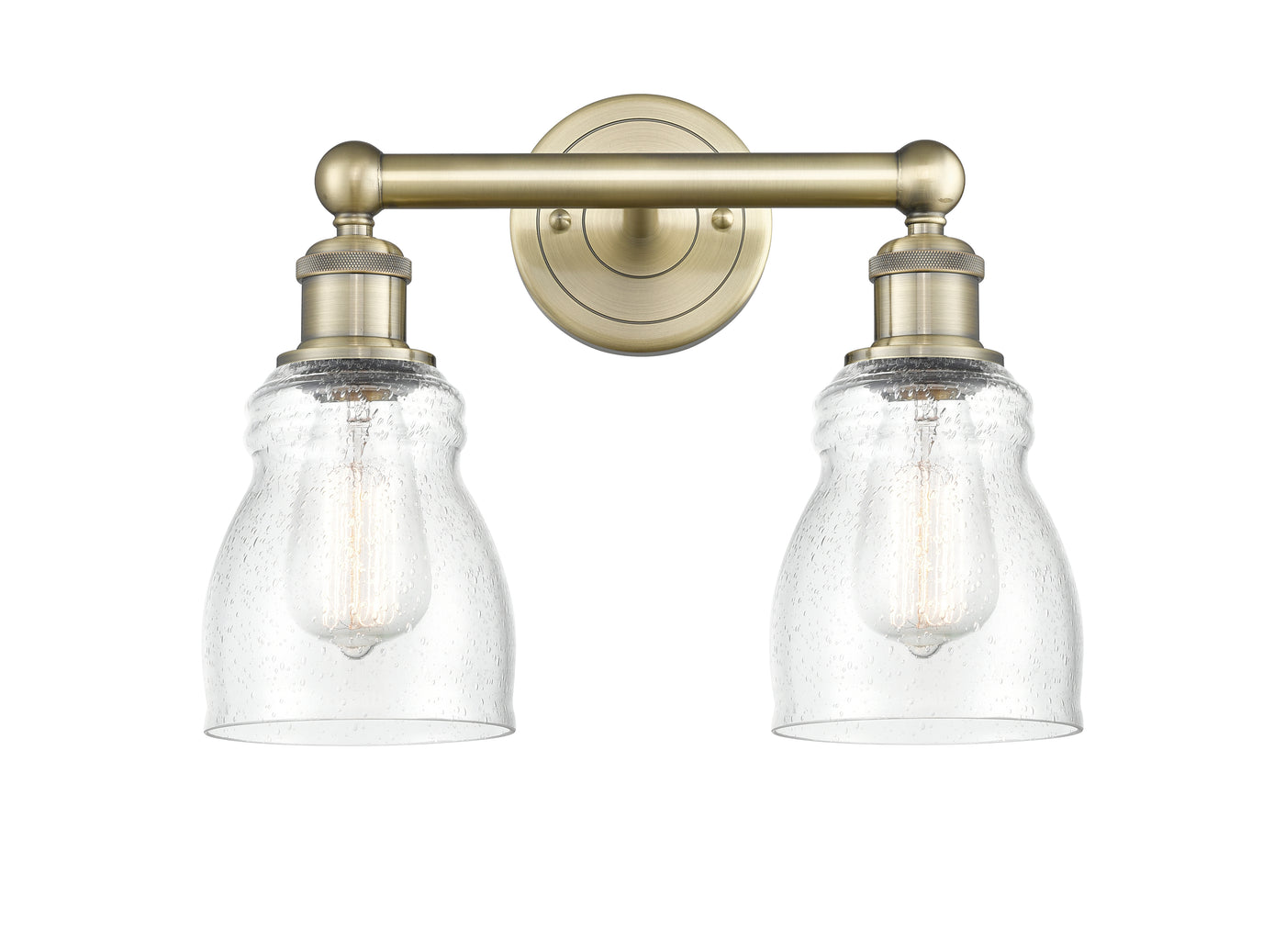 Edison Bath Vanity Light Cast Brass Finish