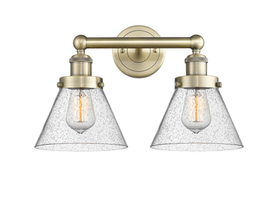 Edison Bath Vanity Light Cast Brass