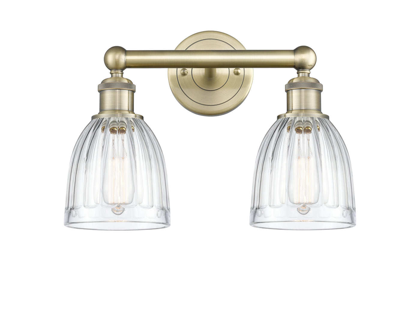 Edison Bath Vanity Light Cast Brass Finish