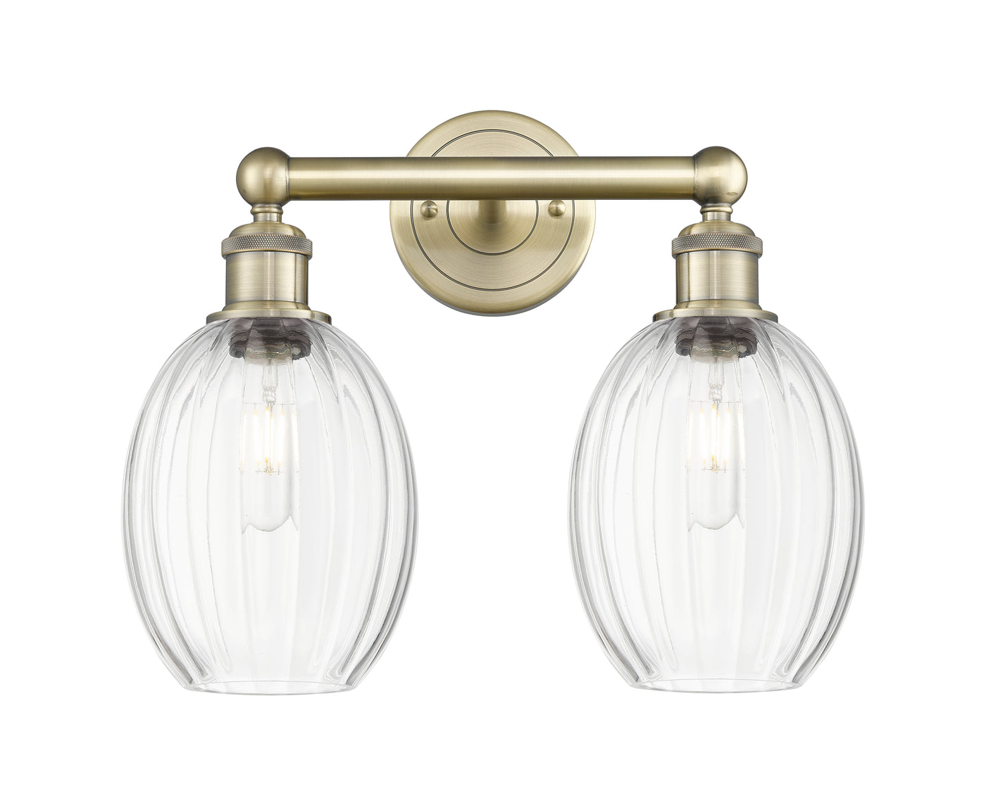 Edison Bath Vanity Light Cast Brass Steel