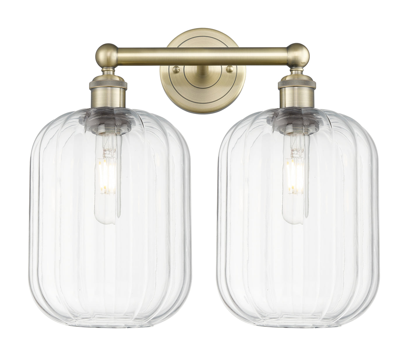 Edison Bath Vanity Light Cast Brass Finish