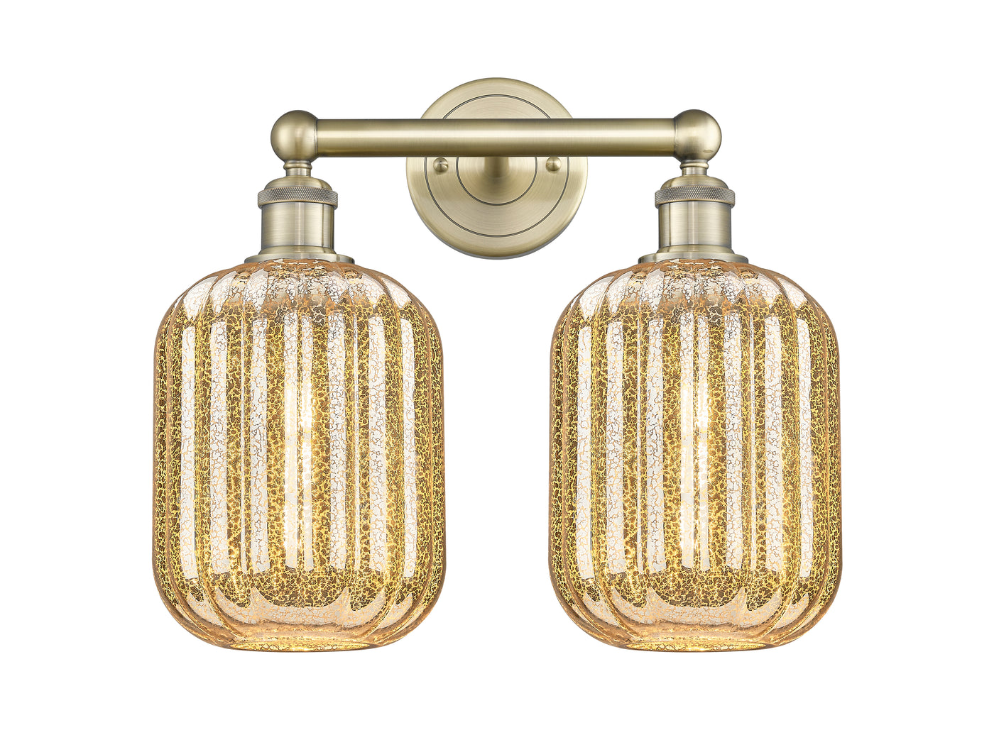Edison Bath Vanity Light Cast Brass Finish