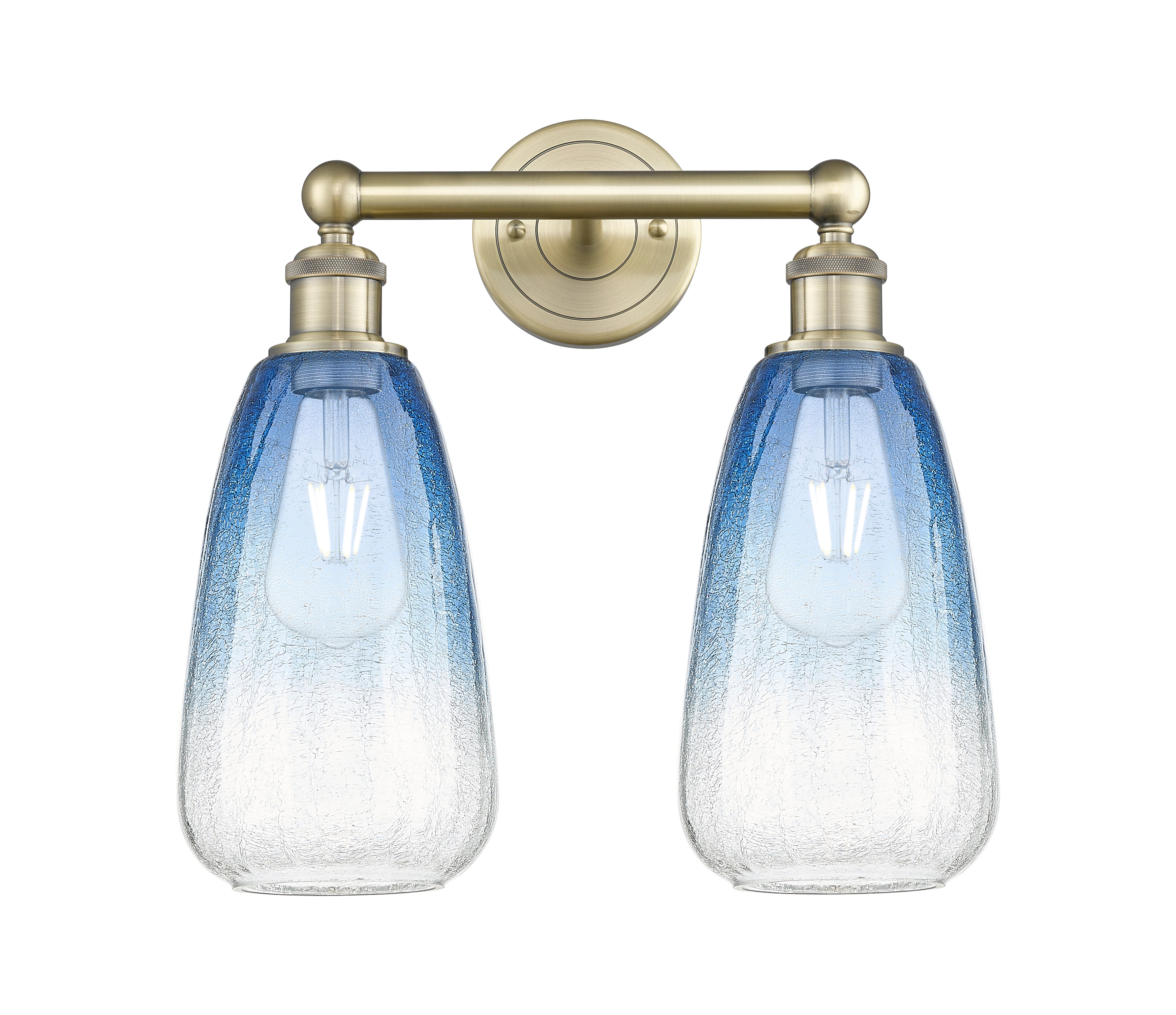 Edison Bath Vanity Light Cast Brass Finish