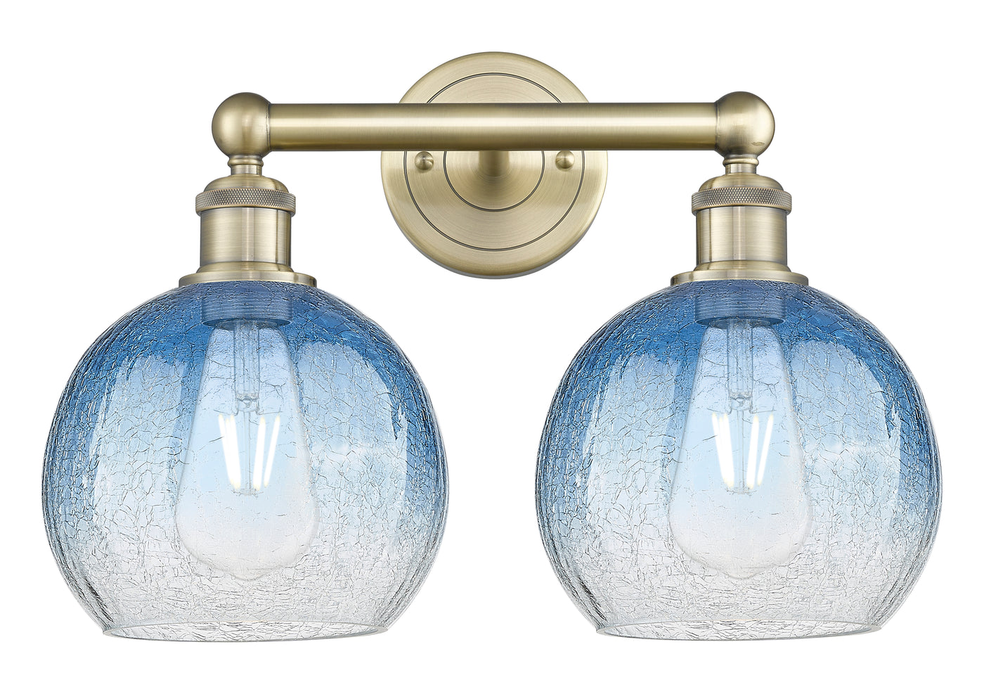 Edison Bath Vanity Light Cast Brass Finish