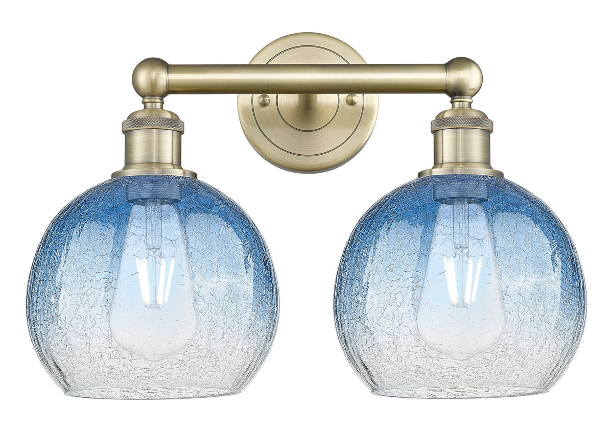 Brookhaven Globe 17-Inch 2-Light Bath Vanity Light