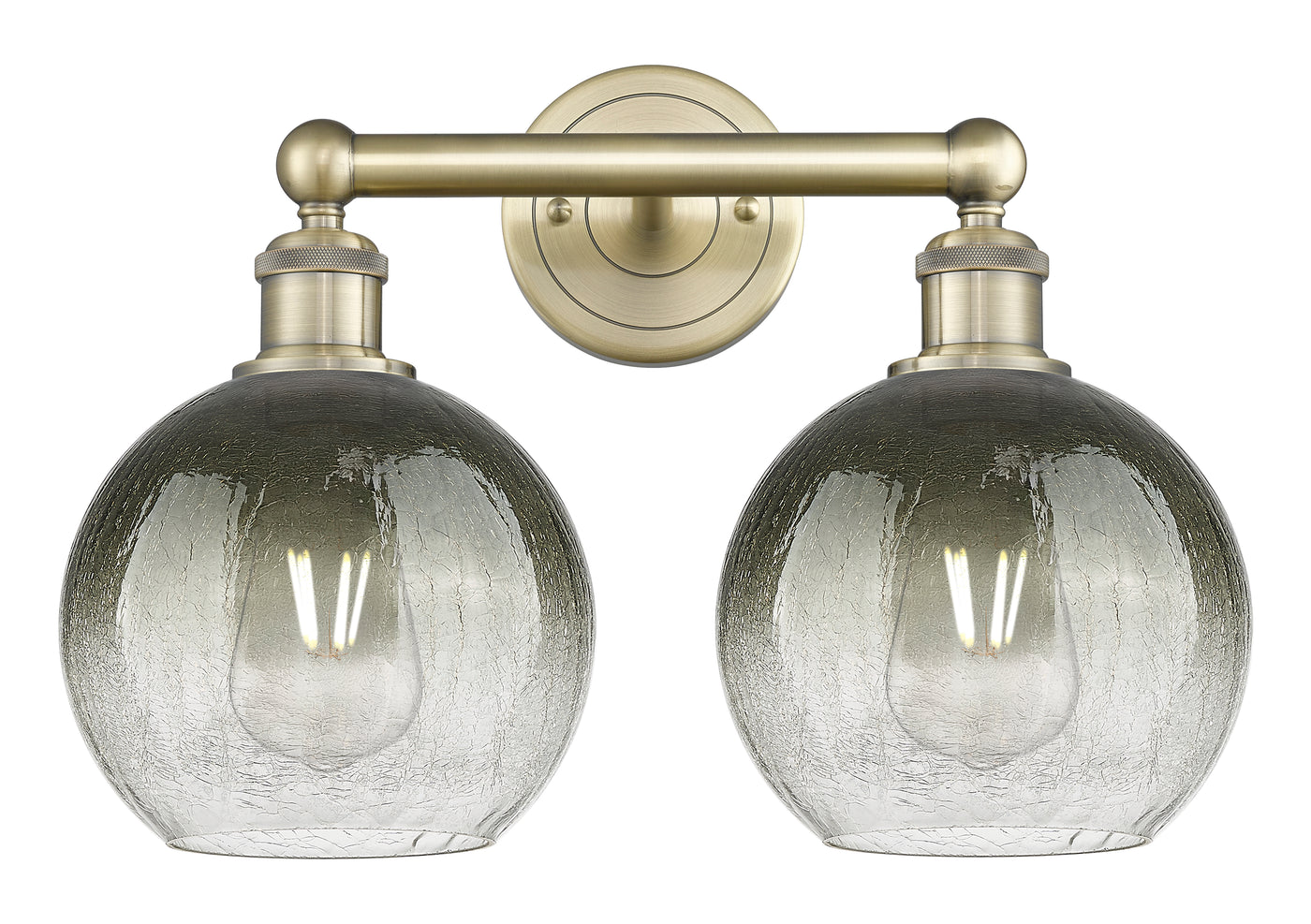 Edison Bath Vanity Light Cast Brass Finish
