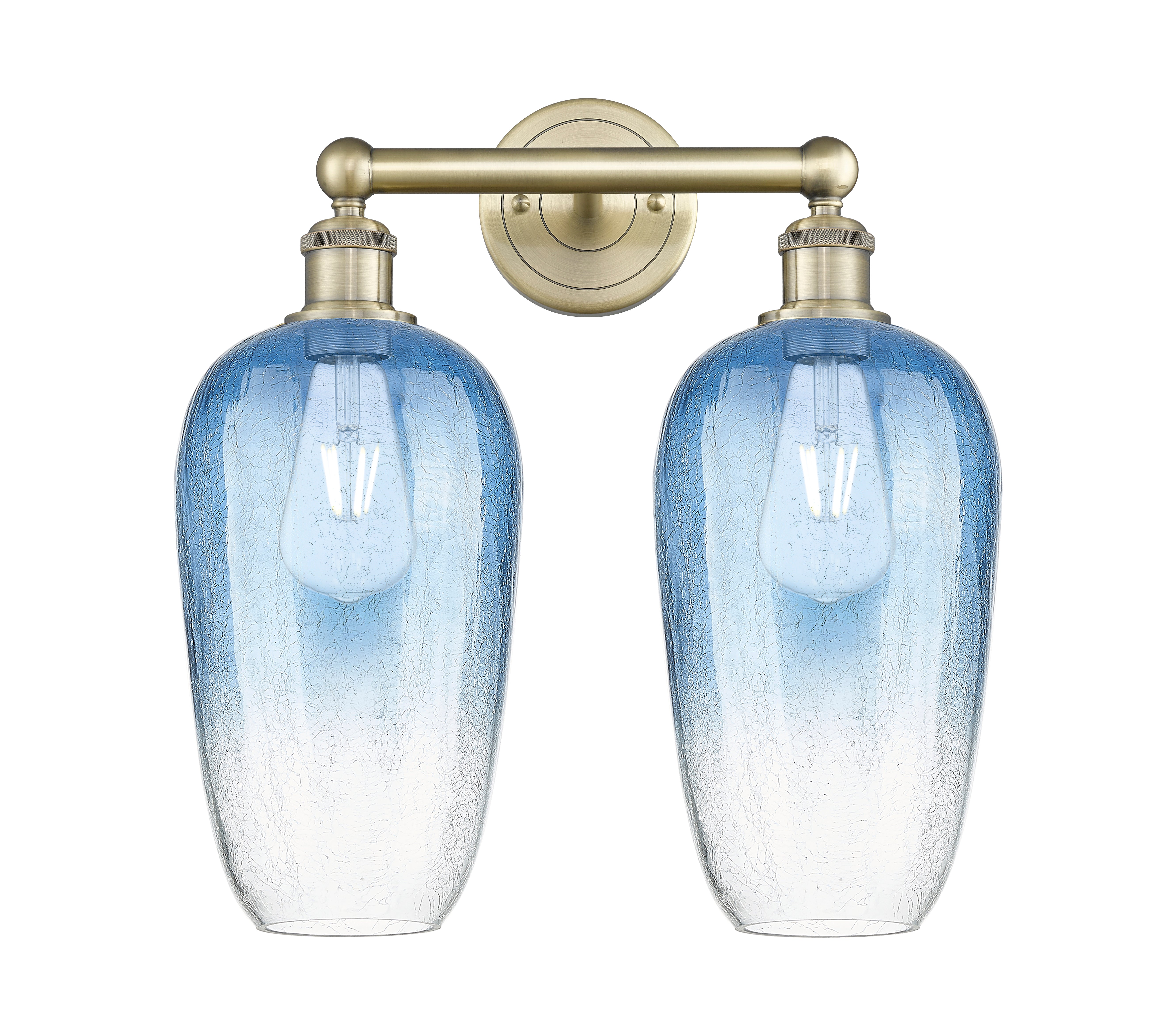 Edison Bath Vanity Light Cast Brass Finish