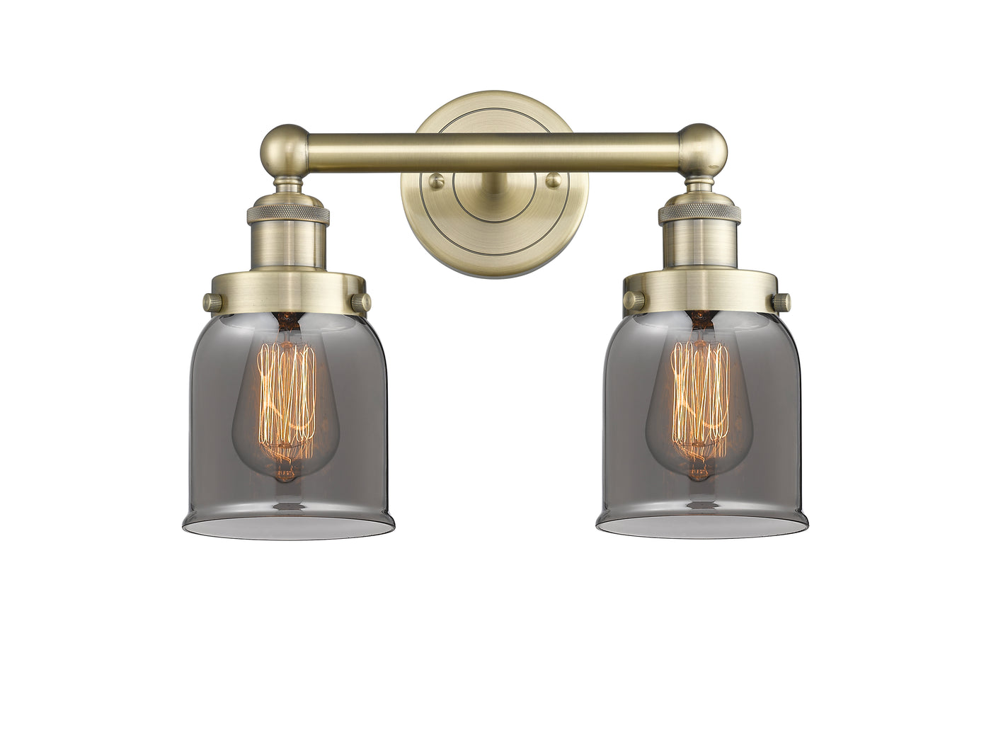 Edison Bath Vanity Light Cast Brass Finish