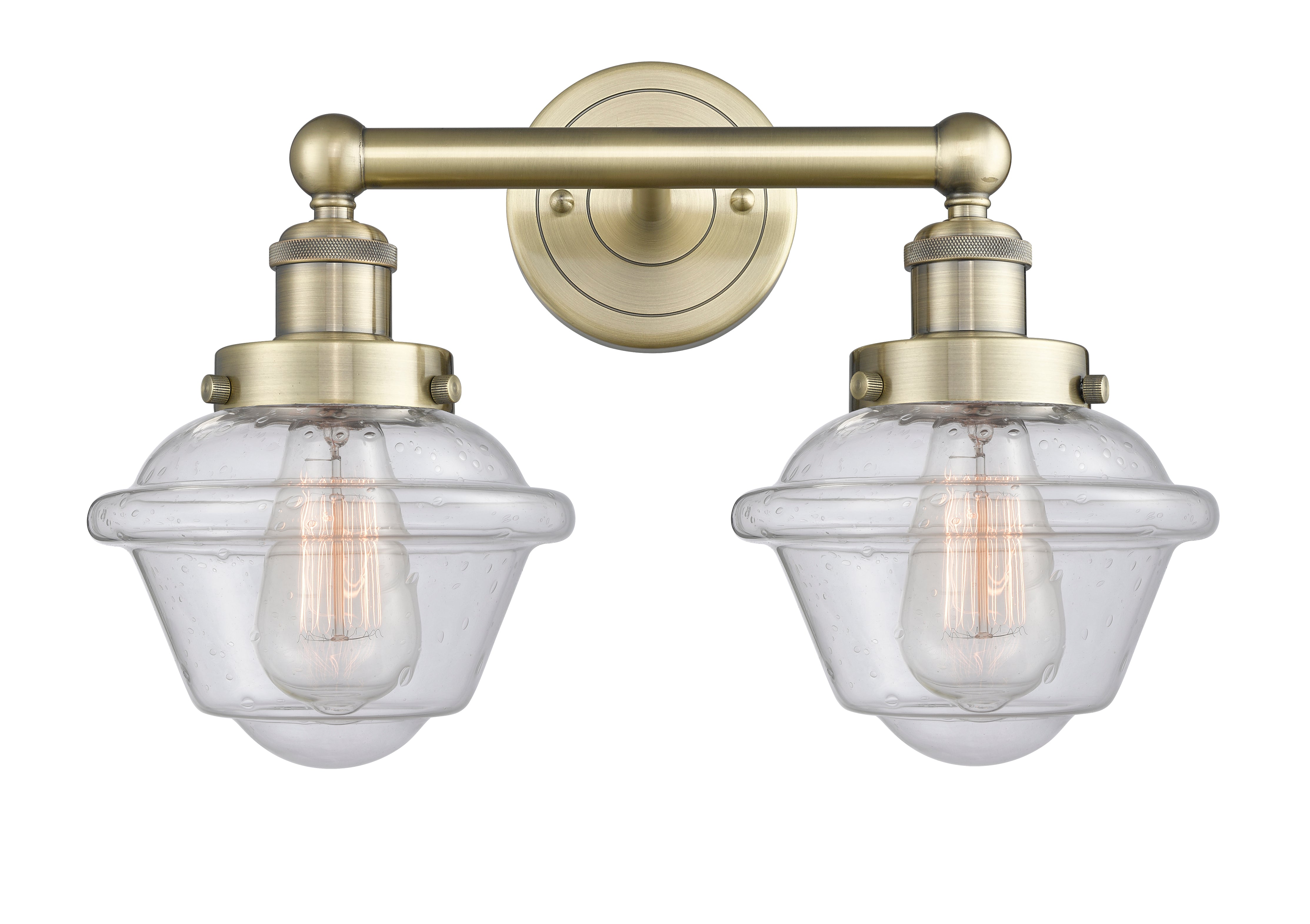 Edison Bath Vanity Light Cast Brass Finish