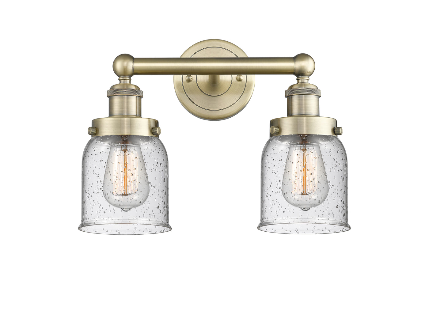 Edison Bath Vanity Light Cast Brass Finish