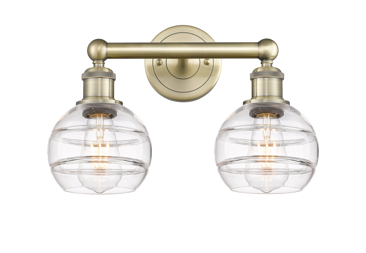 Edison Bath Vanity Light Cast Brass 11 Inch