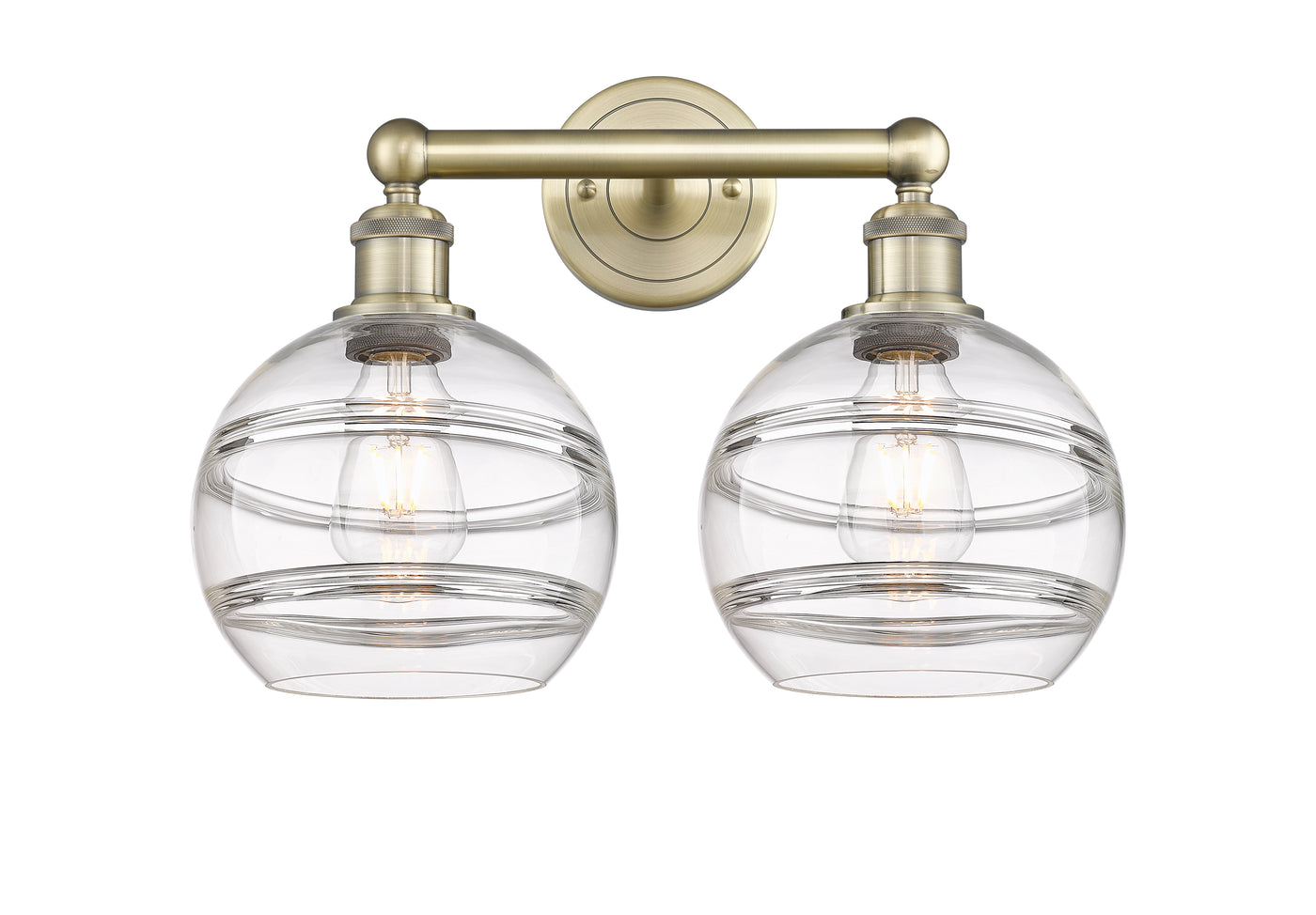 Edison Bath Vanity Light Cast Brass Finish