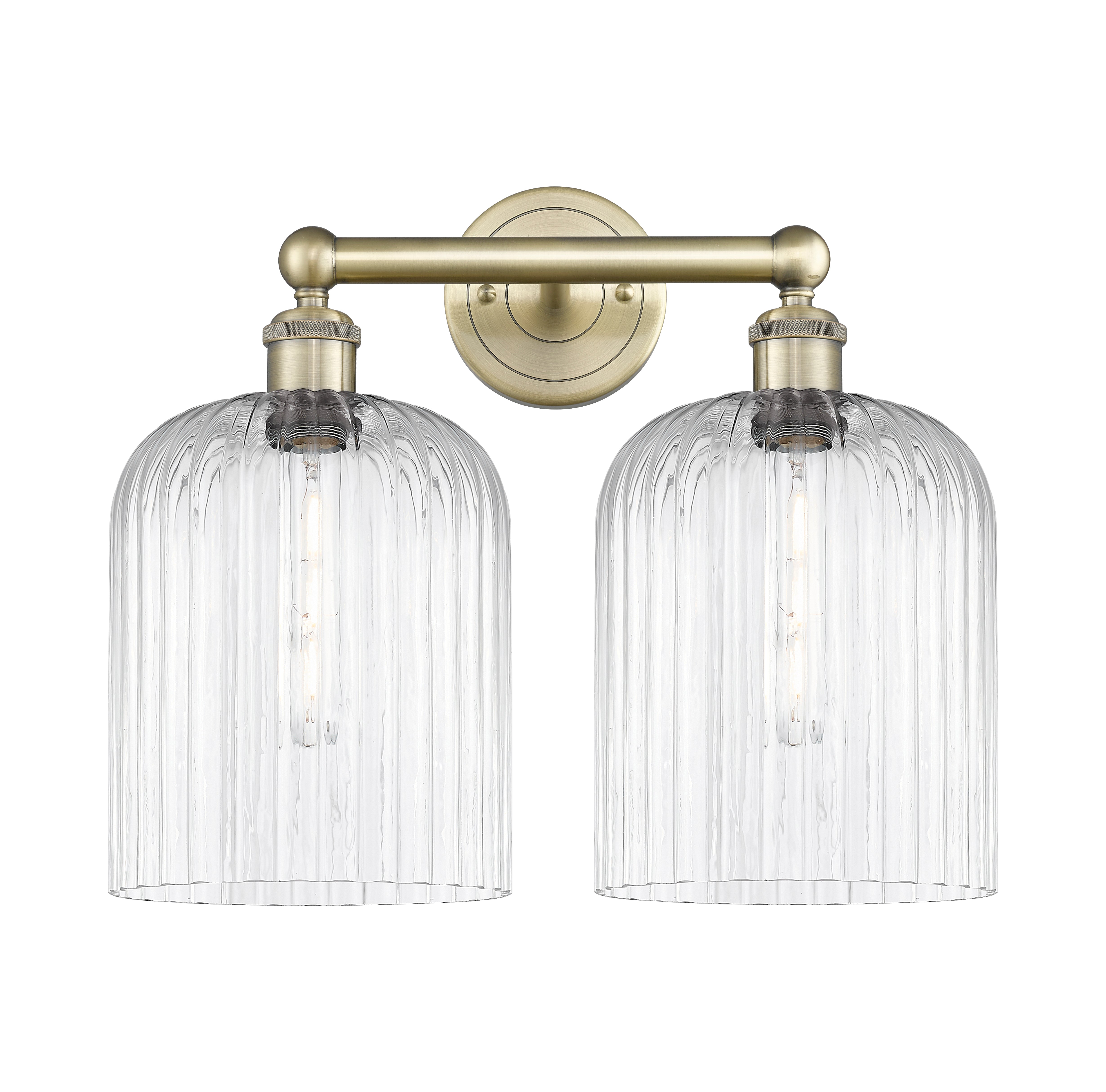 Edison Bath Vanity Light Cast Brass 14 Inch