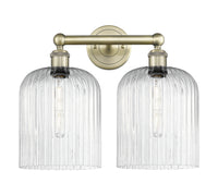 Edison Bath Vanity Light Cast Brass 14 Inch