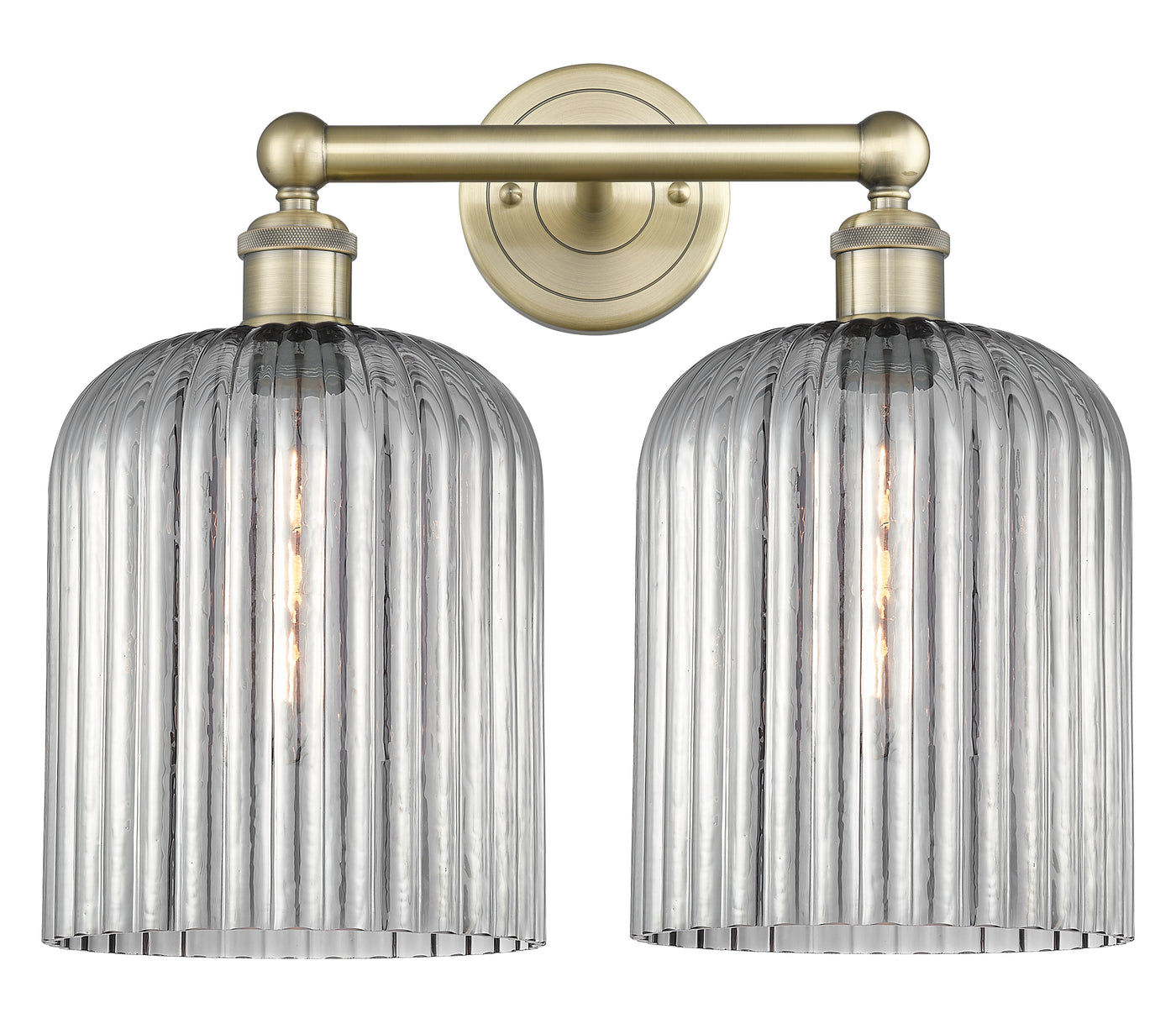 Edison Bath Vanity Light Cast Brass 14 Inch