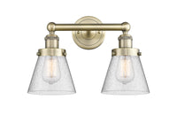 Edison Bath Vanity Light Cast Brass Finish