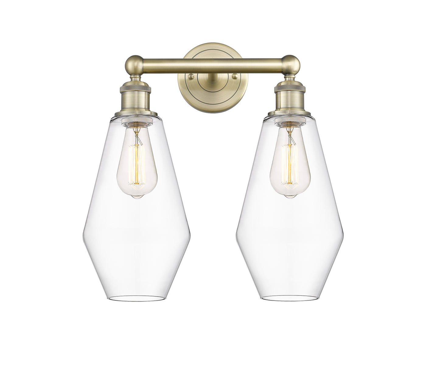 Edison Bath Vanity Light Cast Brass