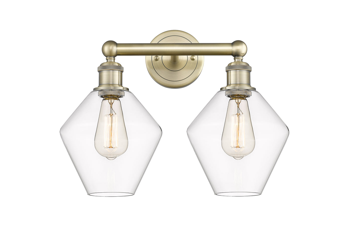 Edison Bath Vanity Light Cast Brass