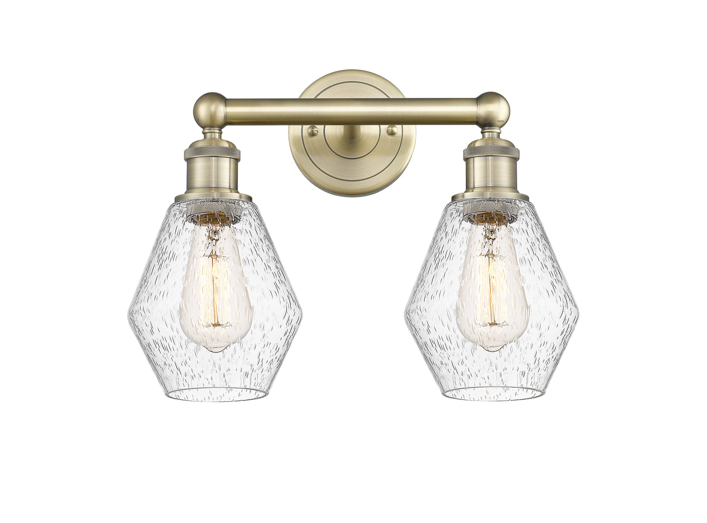 Edison Bath Vanity Light Cast Brass Finish