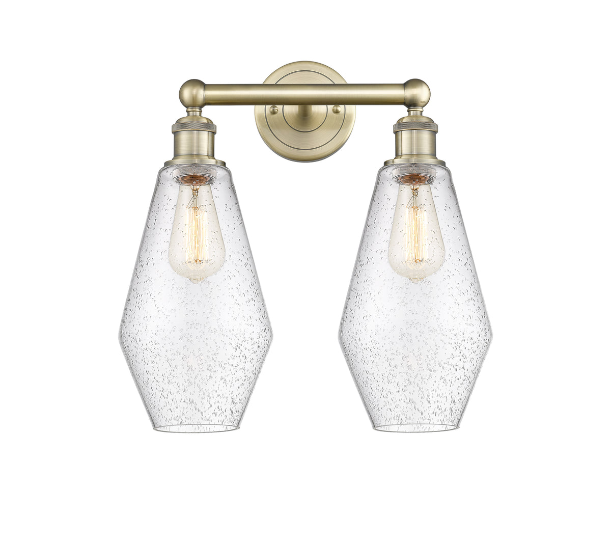 Cindyrella 16-Inch 2-Light Bath Vanity Light 16.25-Inch High