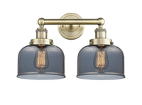 Edison Bath Vanity Light Cast Brass 16 Inches