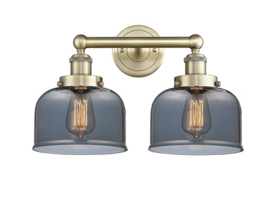 Edison Bath Vanity Light Cast Brass 16 Inches