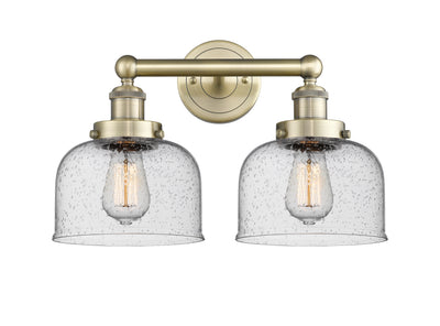 Edison Bath Vanity Light Cast Brass 16 Inches
