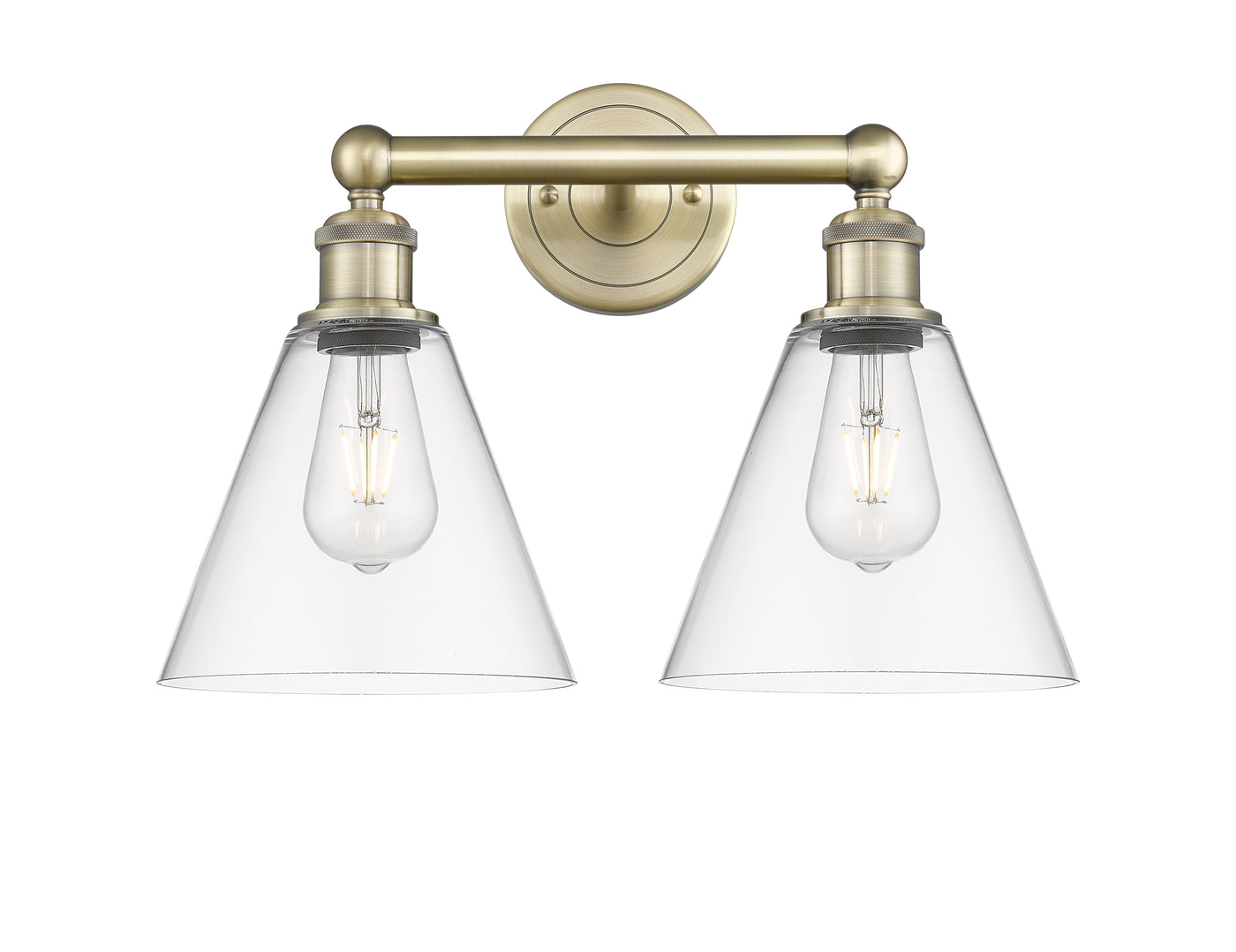 Edison Bath Vanity Light Cast Brass
