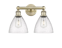 Edison Bath Vanity Light Steel Glass Brass