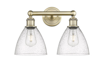 Edison Bath Vanity Light Steel Glass Brass