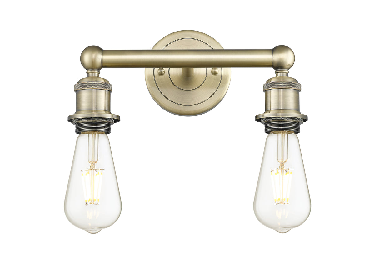 Edison 11-Inch 2-Light Bath Vanity Light